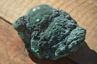 Natural Botryoidal Silky Malachite Specimens  x 5 From Congo