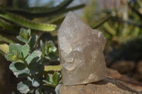 Polished Large Smokey Quartz Crystals x 2 From Angola