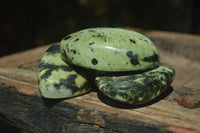 Polished Large Leopard stone Free Forms x 6 From Zimbabwe - Toprock Gemstones and Minerals 