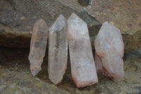 Natural Mixed Quartz Crystals & Clusters  x 16 From Zambia - TopRock