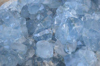 Natural Blue Celestite Geode Specimen  x 1 From Sakoany, Madagascar