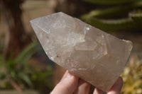 Polished Large Smokey Quartz Crystals x 2 From Angola