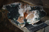 Natural Rare Ball Malachite On Drusy Quartz & Dolomite Matrix  x 1 From Congo - Toprock Gemstones and Minerals 