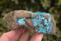 Natural Blue Silica Chrysocolla Specimens  x 2 From Congo - Toprock Gemstones and Minerals 