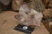 Natural Red Hematoid Quartz Specimens x 2 From Karoi, Zimbabwe - TopRock