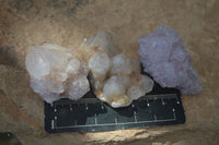 Natural Small Mixed Spirit Amethyst / Ametrine Specimens  x 35 From Boekenhouthoek, South Africa - Toprock Gemstones and Minerals 