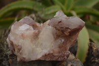 Natural Red Hematoid Quartz Specimens x 2 From Karoi, Zimbabwe - TopRock