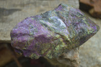 Natural Medium Purple Stichtite & Green Serpentine Cobbed Pieces  - Sold per 2 kg (10-14 pieces) - From Barberton, South Africa - TopRock