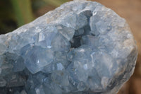 Natural Blue Celestite Geode Specimen  x 1 From Sakoany, Madagascar