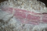 Natural Rubellite Pink Tourmaline Matrix Specimens x 3 From Karibib, Namibia