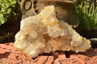Natural Optic Quartz Crystals On "Honeycomb" Matrix x 2 From Solwezi, Zambia - TopRock