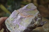 Natural Rough Stichtite & Serpentine Specimens x 3 From Barberton, South Africa