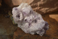 Natural Sugar Amethyst Clusters  x 4 From Solwezi, Zambia