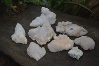 Natural Candle Quartz Crystal Formations  x 8 From Madagascar - Toprock Gemstones and Minerals 