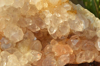 Natural Optic Quartz Crystals On "Honeycomb" Matrix x 2 From Solwezi, Zambia - TopRock