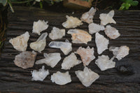 Natural Small Mixed Quartz Clusters  x 35 From Madagascar