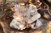 Natural Lovely Mixed Selection Of Quartz Clusters  x 4 From Madagascar - TopRock