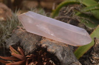 Polished Double Terminated Pink Rose Quartz Points  x 4 From Ambatondrazaka, Madagascar - TopRock