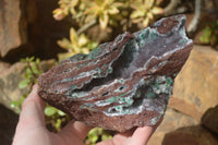 Natural Drusy Coated Ball Malachite On Dolomite Specimens  x 2 From Likasi, Congo