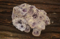 Natural Sugar Amethyst Clusters  x 4 From Solwezi, Zambia