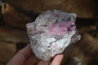 Natural Rubellite Pink Tourmaline Matrix Specimens x 3 From Karibib, Namibia