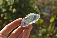 Natural Stone Sealed Watermelon Fluorite Cobbed Pieces  x 11 From Uis, Namibia - TopRock