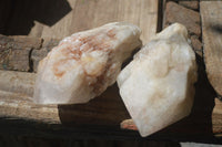 Natural Highly Selected Pineapple Candle Quartz Crystals  x 6 From Madagascar - Toprock Gemstones and Minerals 