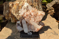 Natural Lovely Mixed Selection Of Quartz Clusters  x 4 From Madagascar - TopRock