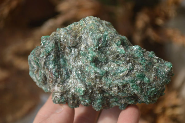 Natural Rare Emerald Mica In Matrix Cobbed Specimens x 12 From Mutoko, Zimbabwe