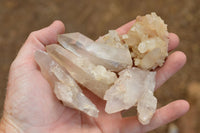 Natural Small Quartz Clusters  x 35 From Madagascar - TopRock