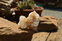 Natural Lovely Mixed Selection Of Quartz Clusters  x 4 From Madagascar - TopRock