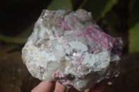 Natural Rubellite Pink Tourmaline Matrix Specimens x 3 From Karibib, Namibia