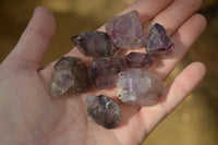 Natural Mini Amethyst Crystals  x 35 From Chiredzi, Zimbabwe