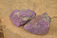 Natural Selected Rough Purpurite Specimens  x 6 From Uis, Namibia - TopRock