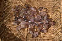 Natural Mini Window / Smokey Amethyst Crystals  x 70 From Chiredzi, Zimbabwe