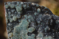 Natural Drusy Coated Ball Malachite On Dolomite Specimens  x 2 From Likasi, Congo