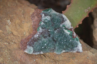 Natural Drusi Quartz Coated Malachite & Chrysocolla Specimens  x 5 From Likasi, Congo - Toprock Gemstones and Minerals 