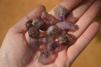 Natural Mini Window / Smokey Amethyst Crystals  x 70 From Chiredzi, Zimbabwe