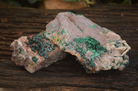 Natural Rare Ball Malachite On Drusy Quartz & Dolomite Matrix  x 1 From Kambove, Congo - Toprock Gemstones and Minerals 