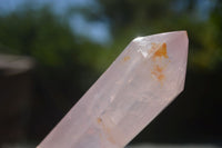 Polished Double Terminated Pink Rose Quartz Points  x 4 From Ambatondrazaka, Madagascar - TopRock