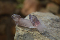 Natural Mini Amethyst Crystals  x 35 From Chiredzi, Zimbabwe