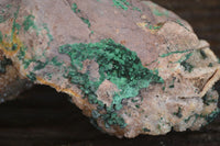 Natural Rare Ball Malachite On Drusy Quartz & Dolomite Matrix  x 1 From Kambove, Congo - Toprock Gemstones and Minerals 