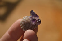 Natural Mini Window / Smokey Amethyst Crystals  x 70 From Chiredzi, Zimbabwe