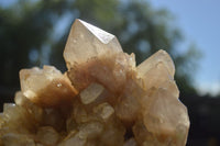 Natural Large Cascading White Phantom Smokey Quartz Cluster  x 1 From Luena, Congo - TopRock