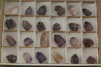 Polished Stunning Selection Of Window Amethyst Crystals  x 24 From Akansobe, Madagascar - TopRock