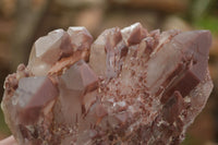 Natural Red Hematoid Quartz Specimens x 2 From Karoi, Zimbabwe - TopRock