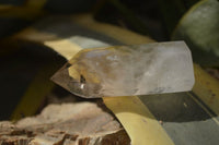 Polished Wispy Phantom Smokey Quartz Points x 6 From Madagascar