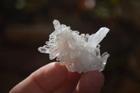 Natural Small Mixed Quartz Clusters  x 35 From Madagascar