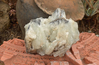 Natural Rare Bladed Barite Specimens  x 2 From Tenke Fungurume, Congo - TopRock