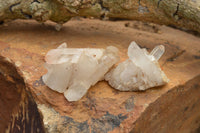 Natural Small Quartz Clusters  x 35 From Madagascar - TopRock